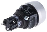 14-2710252-7046001 EAO 14 Series Illuminated Push Button Switch, Latching, Panel Mount, 22.5mm Cutout, SPDT, 250V ac, IP67