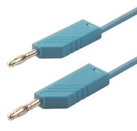 934059102 Hirschmann Test & Measurement, 32A, 30 V ac, 60V dc, Blue, 250mm Lead Length