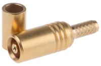 r113240000w Radiall, Jack Cable Mount MCX Connector, 50Ω, Crimp Termination, Straight Body