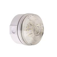 led195-02wh-sb-05 Moflash LED195 Series White Multiple Effect Beacon, 20 → 30 V, Box Mount, Wall Mount, LED Bulb, IP65