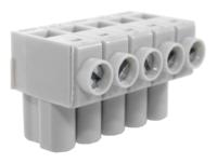 ctb730036m CAMDENBOSS CTB Series PCB Terminal Block, 36-Contact, 5mm Pitch, Through Hole Mount, Solder Termination