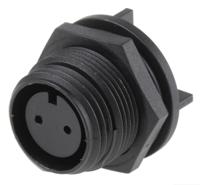 px041302spc Bulgin Circular Connector, 2 Contacts, PCB, Miniature Connector, Socket, Female, IP68, Buccaneer 400 Series