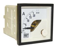 eq44-i1522n1caw0st Sifam Tinsley Sigma Analogue Panel Ammeter 20A AC, 48mm x 48mm Moving Iron