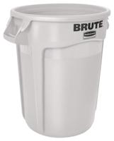 fg263200wht Rubbermaid Commercial Products BRUTE 121L White Polyethylene Waste Bin
