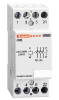 cn2510024 Lovato Contactor, 24 V ac/dc Coil, 4-Pole, 25 A, 4NO, 110 V ac
