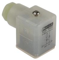 1533314 Phoenix Contact SACC 3P DIN 43650 A, Female Solenoid Valve Connector with Indicator Light, 24 V Voltage