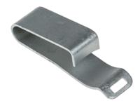 288-288 RS PRO Silver Galvanised Steel cable clamp, 16mm Max. Bundle