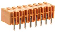 1605130000 Weidmuller, 3.5mm Pitch, OMNIMATE SL, 8 Way, Right Angle, Pluggable Terminal Block, Header, Through Hole, Solder