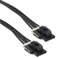 1451300403 Molex 4 Way Female Nano-Fit to 4 Way Female Nano-Fit Wire to Board Cable, 300mm