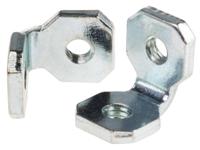 3842535574 Bosch Rexroth M4 Inner Bracket, Connecting Component, Strut Profile 20 mm, Groove Size 6mm