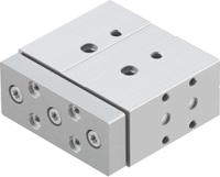 dfm-20-25-p-a-gf Festo Pneumatic Guided Cylinder - 170841, 20mm Bore, 25mm Stroke, DFM Series, Double Acting