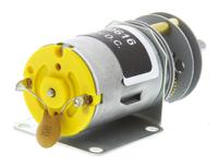 413-0616 RS PRO Brushed Geared DC Geared Motor, 1.31 W, 12 V dc, 4 Ncm, 442 rpm, 4mm Shaft Diameter