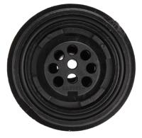 px0729s Bulgin Circular Connector, 9 Contacts, In-Line, Standard Connector, Socket, Female, IP68, Standard Buccaneer Series