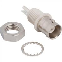 031-10 Amphenol RF Receptacle Bulkhead BNC Connector, Solder Termination, Straight Body