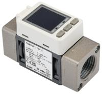 pfmb7501-f04-e SMC PFMB7 Series Flow Controller, 500 L/min, PNP Open Collector Output, 12 → 24 V