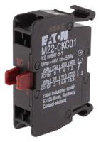 216387-m22-ckc01 Eaton RMQ Titan M22 Series Contact Block for Use with RMQ Titan Series, 500V, 1 NC