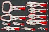 ttevg11 Teng Tools 11-Piece Plier Set, Angled, Bent, Flat, Straight Tip