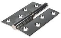 665-9951 RS PRO Stainless Steel Butt Hinge with a Lift-off Pin, 102mm x 78mm x 2.5mm