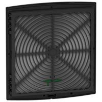 nsycag92dg Schneider Electric Black Injected Thermoplastic (ASA PC) Vent Grille, 137 x 117 x 13mm