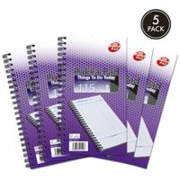 thi111115 Pukka Pads 153 x 280 mm Wirebound Lower Notepad Ruled Sheets