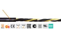 cf301504-10m Igus chainflex CF30 Power Cable, 4 Cores, 1.5 mm², Screened, 10m, Black PVC Sheath, 15 AWG