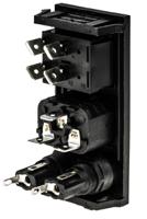 bzv03z000006 Bulgin C14 Snap-In IEC Connector Male, 10A, 250 V, Fuse Size 5 x 20mm
