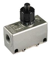 as3500-n02 SMC AS Series Threaded Speed Controller, NPT 1/4 Female Inlet Port x NPT 1/4 Female Outlet Port