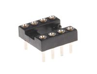 w30508sftrc Winslow 2.54mm Pitch Vertical 8 Way, Through Hole Turned Pin Open Frame IC Dip Socket, 3A