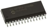 pic18f252-iso Microchip PIC18F252-I/SO, 8 bit PIC, PIC18F252 Microcontroller, 40 MHz, 32kB FLASH, 28-Pin SOIC
