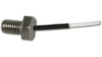 etp-sp-8-23-pt100b Variohm Group PT100 RTD Sensor, 8mm Dia, 17mm Long, 2 Wire, ± (0.3 K + 0.005 x