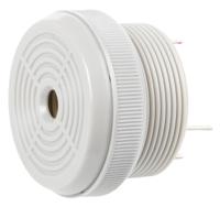 237-962 RS PRO 92dB Panel Mount Continuous, Fast Pulse Internal Piezo Buzzer, 35.5 (Dia.) x 23.5mm, 6V dc Min, 28V dc Max