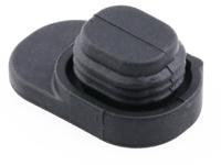 2204230002 Molex Weather Cap for use with Squba 1.8 Sealed Single Row Receptacle Assemblies, Squba 3.6 Sealed Single Row