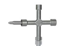 439-3025 RS PRO Zinc Alloy 5-way Control Cabinet Key