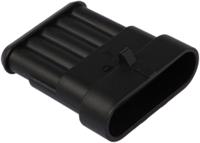 282107-1 TE Connectivity, AMP Superseal 1.5 Connector Housing Plug 5 Way