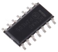 mc74hc14adr2g onsemi MC74HC14ADR2G Hex Schmitt Trigger Inverter, 14-Pin SOIC