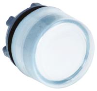 zb5ap18 Schneider Electric Harmony XB5 Series White Spring Return Push Button Head, 22mm Cutout, IP66, IP67