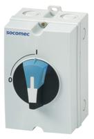 22153304 Socomec 3P Pole Wall Mount Switch Disconnector - 40A Maximum Current, IP65