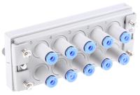 kdm10-04 SMC KDM Series Multi-Connector Fitting, Tube-to-Tube Connection Style