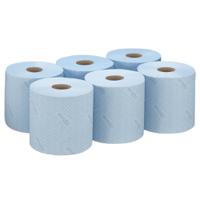 7407 WYPALL WypAll Rolled Blue Paper Towel, 500 Sheets