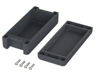 00164124 Bopla Bocube Alu Series Graphite Grey Aluminium General Purpose Enclosure, IP66, IP68, IP69, IK09, Graphite Grey Lid,