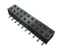 smm-105-02-l-d-k-tr Samtec SMM Series Straight Surface Mount PCB Socket, 10-Contact, 2-Row, 2mm Pitch, SMT Termination