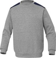 olinogrxg Delta Plus OLINO Black, Grey Polyester, Cotton Work Sweatshirt XL