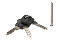 91338 ABUS Brass Euro Cylinder Lock, 35/45 mm (80mm)