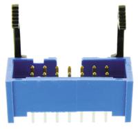 2-1761606-5 TE Connectivity AMP-LATCH Series Straight Through Hole PCB Header, 14 Contact(s), 2.54 mm Pitch, 2 Row, Shrouded