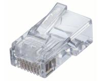 85-370 Ideal Industries Plug Telecom Connector, FT-45, 1 Way Feed Through Termination