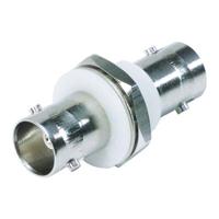 ba039 L-Com Straight Coaxial Adapter BNC Socket to BNC Socket