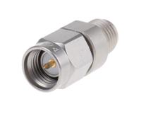 r411820121 Radiall 50Ω RF Attenuator Straight SMA Connector SMA Plug to Socket 20dB, Operating Frequency 18GHz