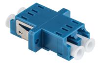 536-7617 RS PRO LC to LC Single Mode Duplex Fibre Optic Adapter, 0.1dB Insertion Loss