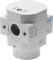 hel-d-maxi Festo 2/2 Closed, Monostable Pneumatic Manual Control Valve HEL Series, G 3/8, 3/8, 170692