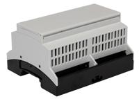 2202525 Phoenix Contact Vented Enclosure Type BC Series , 89.7 x 107.6 x 62.2mm, Polycarbonate DIN Rail Enclosure Kit